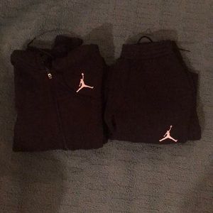Jordan sweatsuit (black)